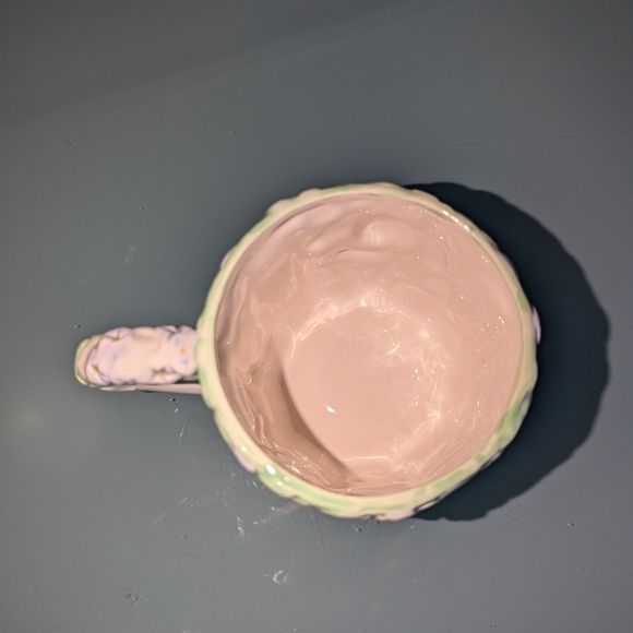 Applause 3D Bunny Rabbit Peter Cottontail Ceramic Glazed Collectible Easter Mug - Picture 4 of 6